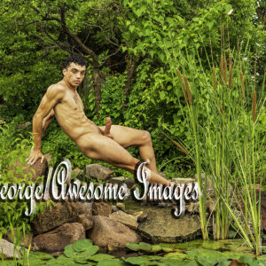 AMONE PLAY AT A CREEK - IMAGE 08