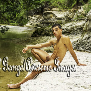 AMONE PLAY AT A CREEK - IMAGE - 14