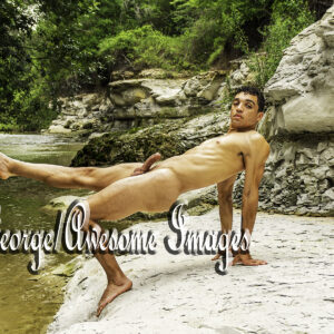 AMONE PLAY AT A CREEK - IMAGE - 15