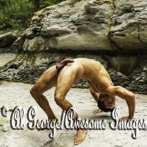 AMONE PLAY AT A CREEK - IMAGE - 17