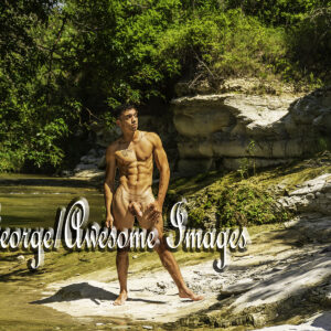 AMONE PLAY AT A CREEK - IMAGE  - 27