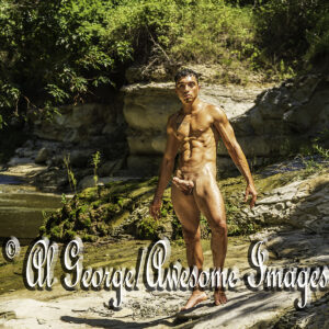 AMONE PLAY AT A CREEK - IMAGE  - 31