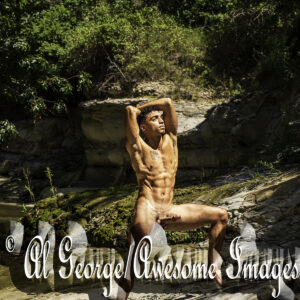 AMONE PLAY AT A CREEK - IMAGE  - 32