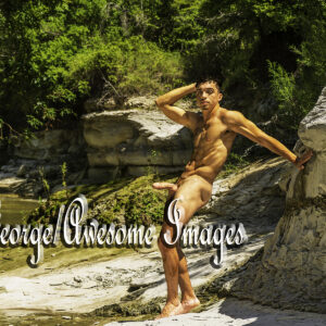 AMONE PLAY AT A CREEK - IMAGE  - 33