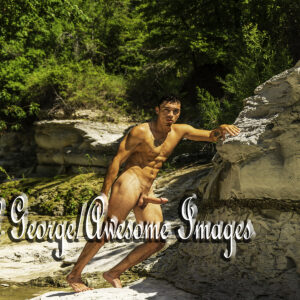 AMONE PLAY AT A CREEK - IMAGE  - 37