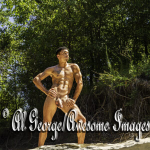 AMONE PLAY AT A CREEK - IMAGE  - 45