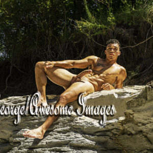 AMONE PLAY AT A CREEK - IMAGE  - 50