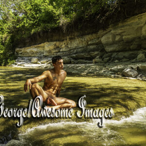 AMONE PLAY AT A CREEK - IMAGE  - 53