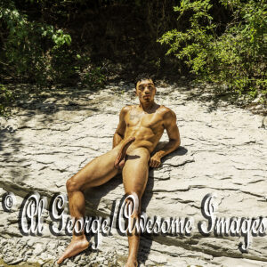 AMONE PLAY AT A CREEK - IMAGE  - 60