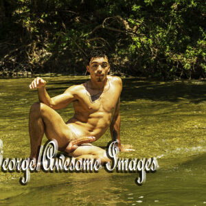 AMONE PLAY AT A CREEK - IMAGE  - 67