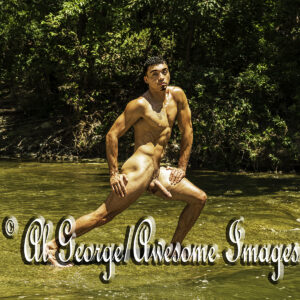 AMONE PLAY AT A CREEK - IMAGE  - 69